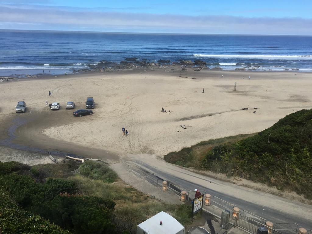 A Vista D'Mar Motel Lincoln City Esterno foto