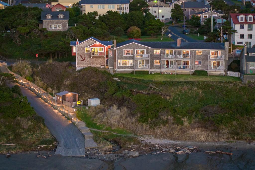 A Vista D'Mar Motel Lincoln City Esterno foto